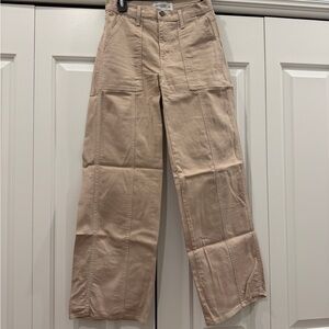 Just Black Denim Tan Pants